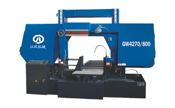 曾都GW4270/800双柱龙门卧式带锯床